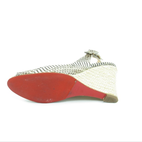 Tan nubuck espadrille wedges Puglia Espadrille Wedges (EUR 38)